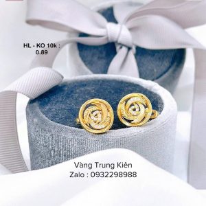 Bông tai vàng 01
