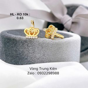 Bông tai vàng 02
