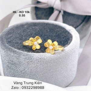 Bông tai vàng 03